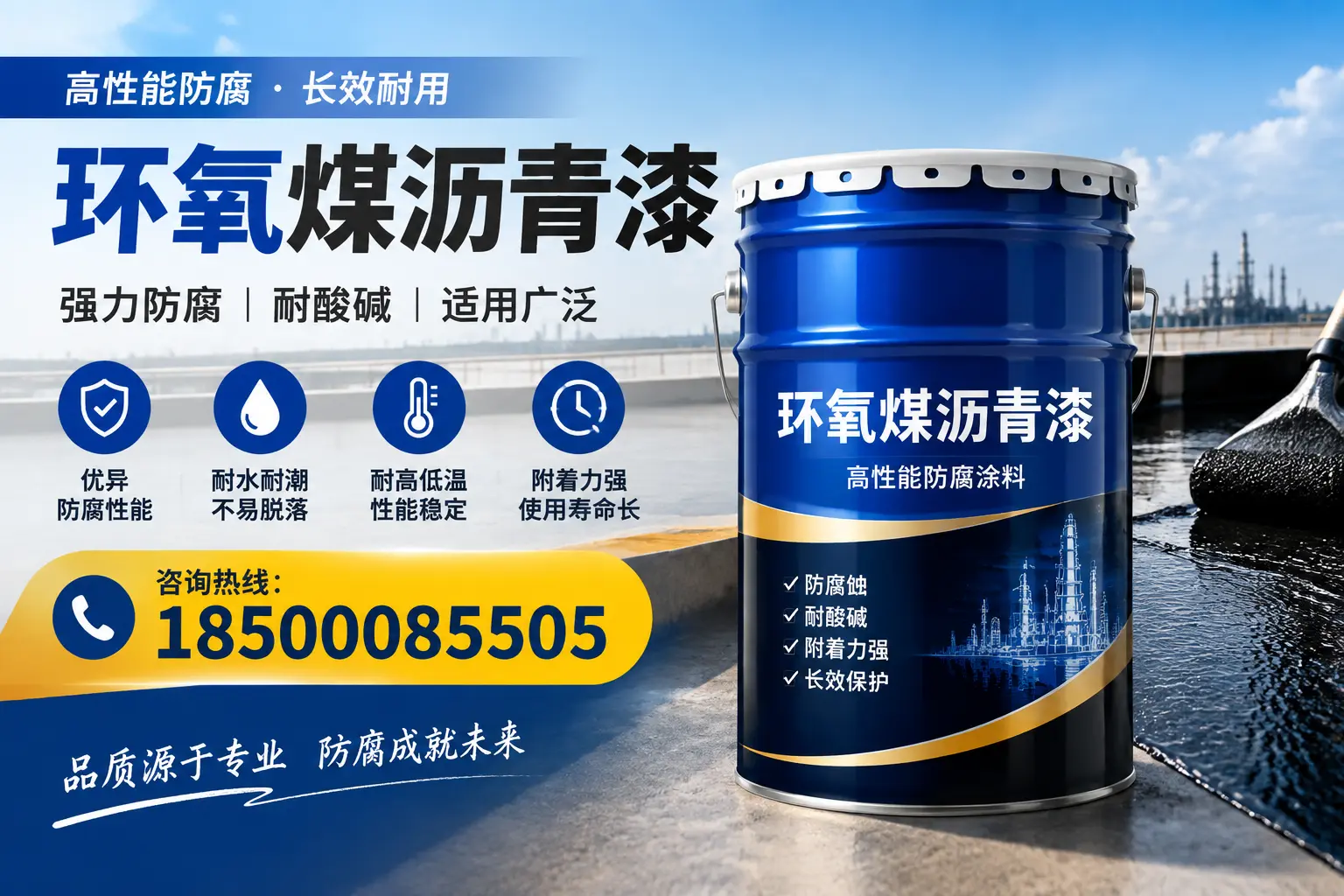 环氧煤沥青漆的优缺点分析,大连用户必看指南